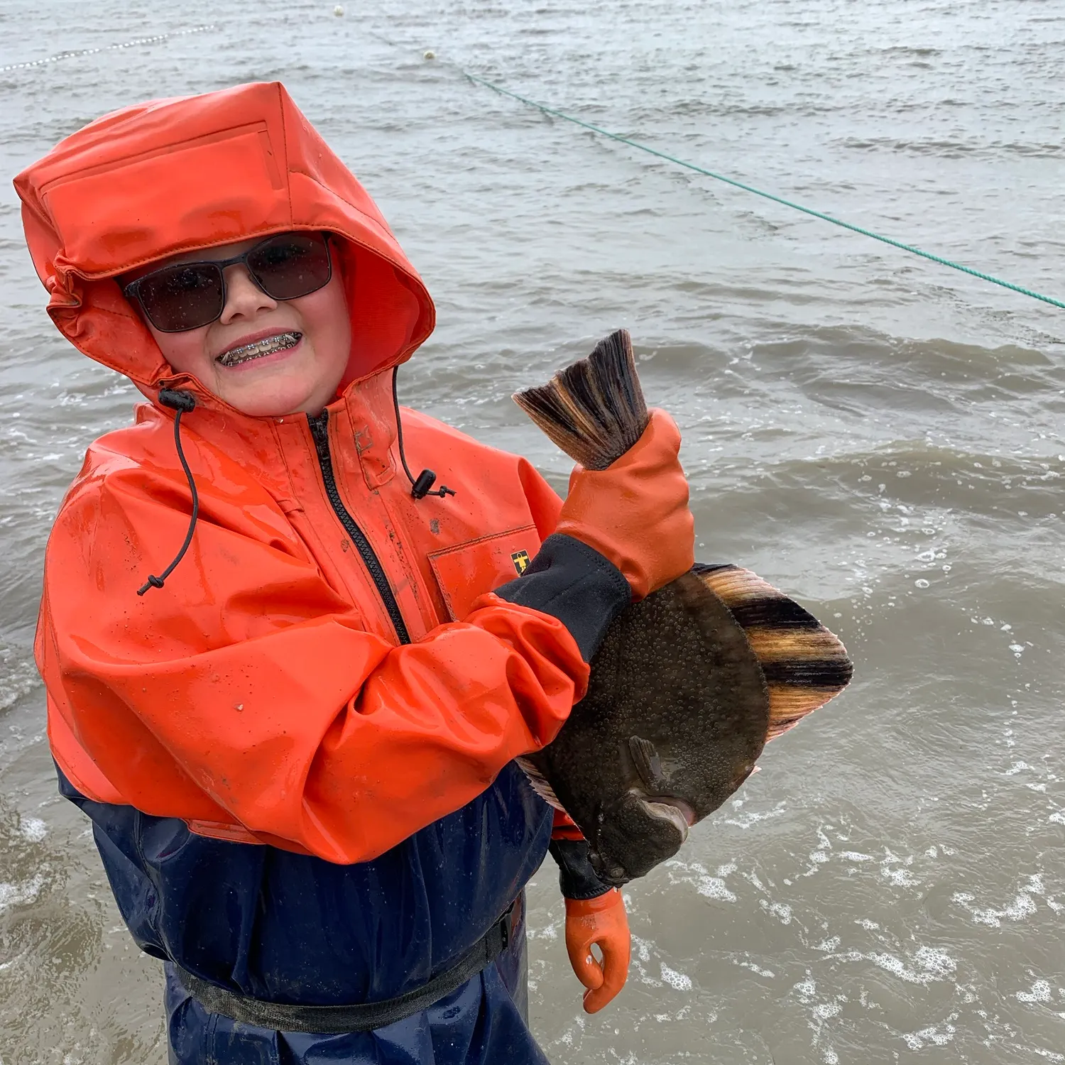 Starry flounder caught on Fishbrain