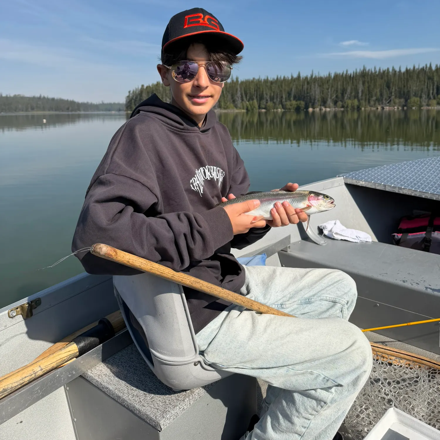Rainbow trout caught on Fishbrain