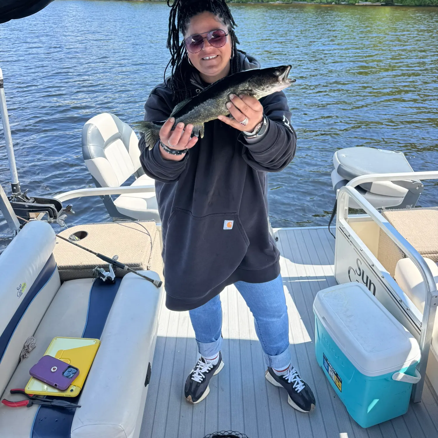 recently logged catches