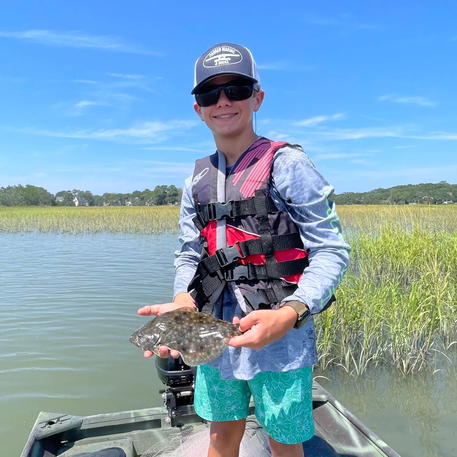Summer flounder caught on Fishbrain