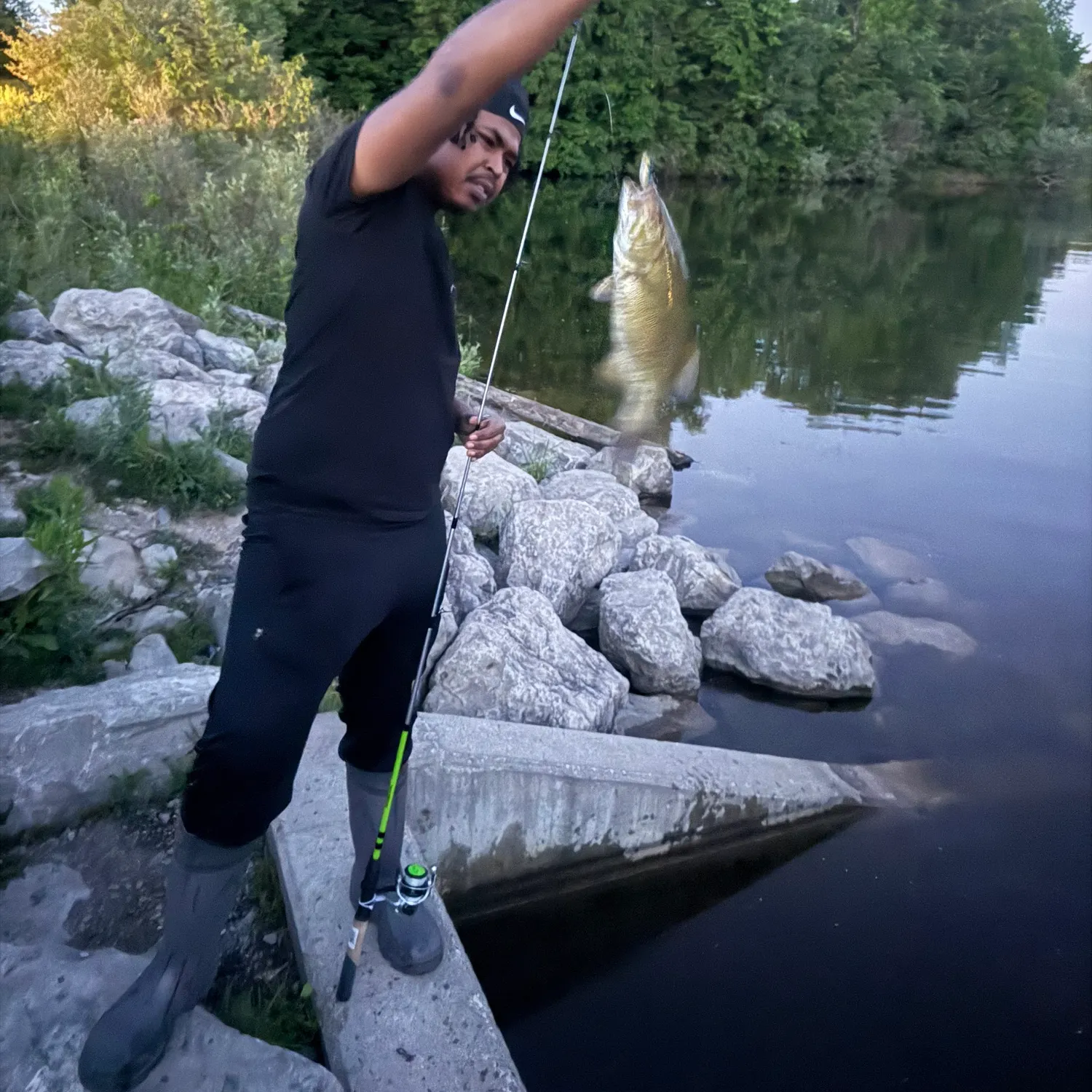 recently logged catches