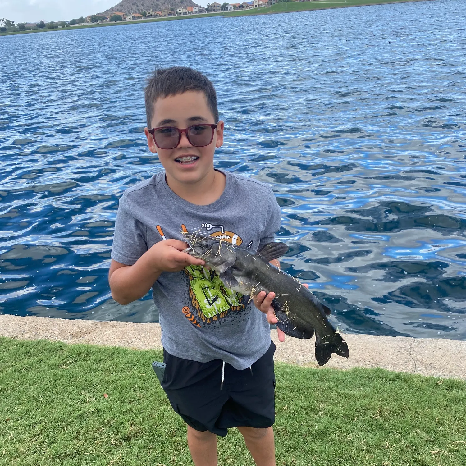 Channel catfish caught on Fishbrain