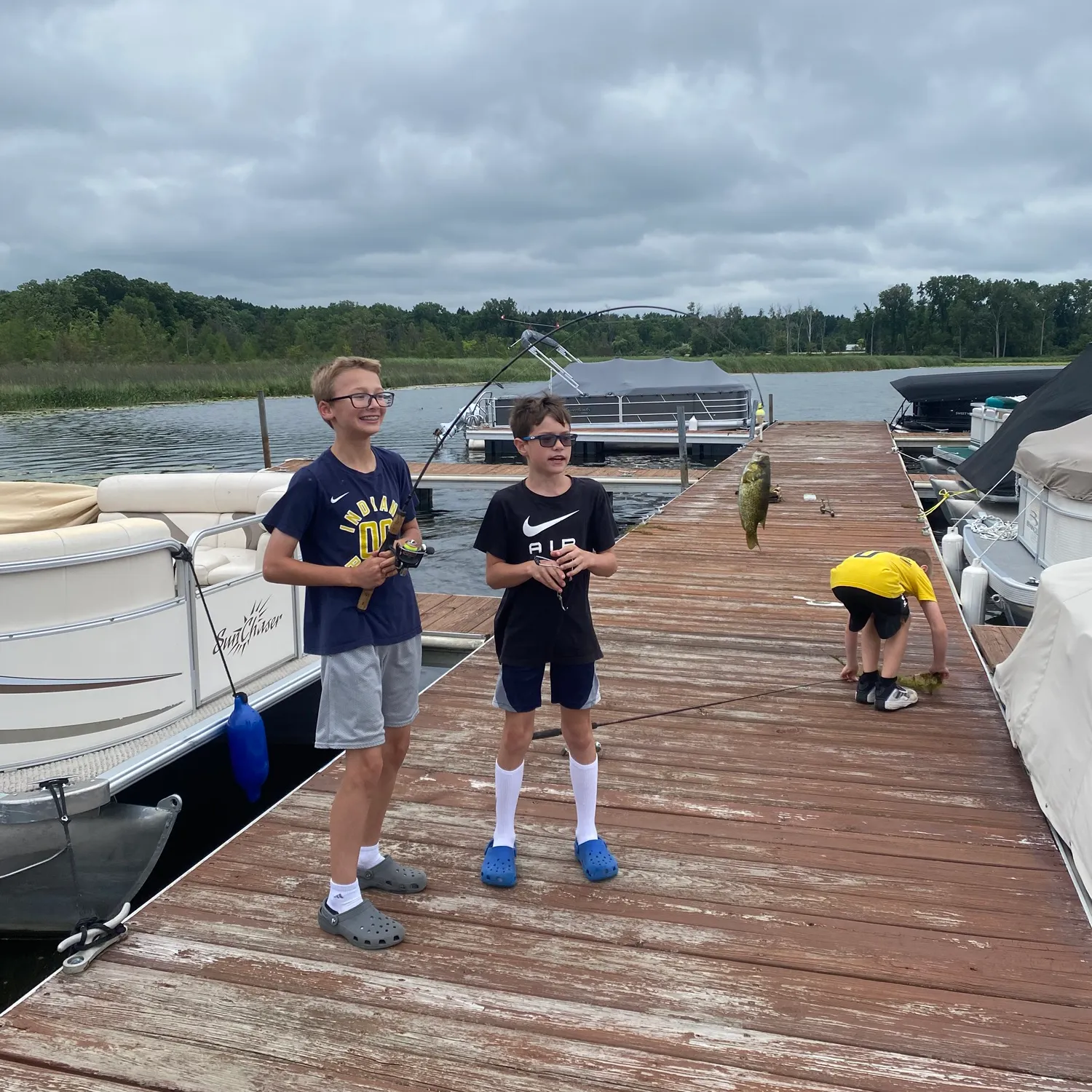 recently logged catches