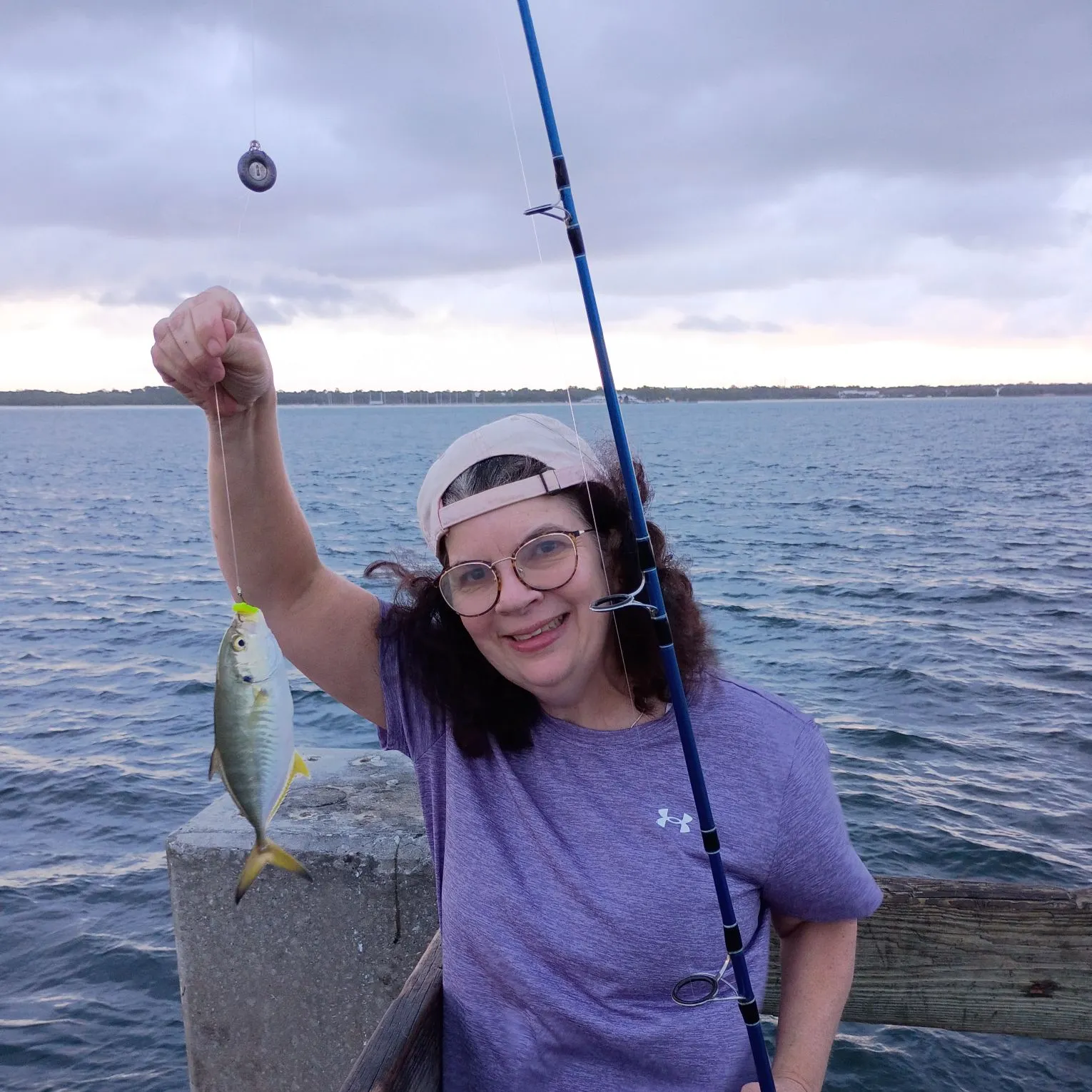 Crevalle jack caught on Fishbrain