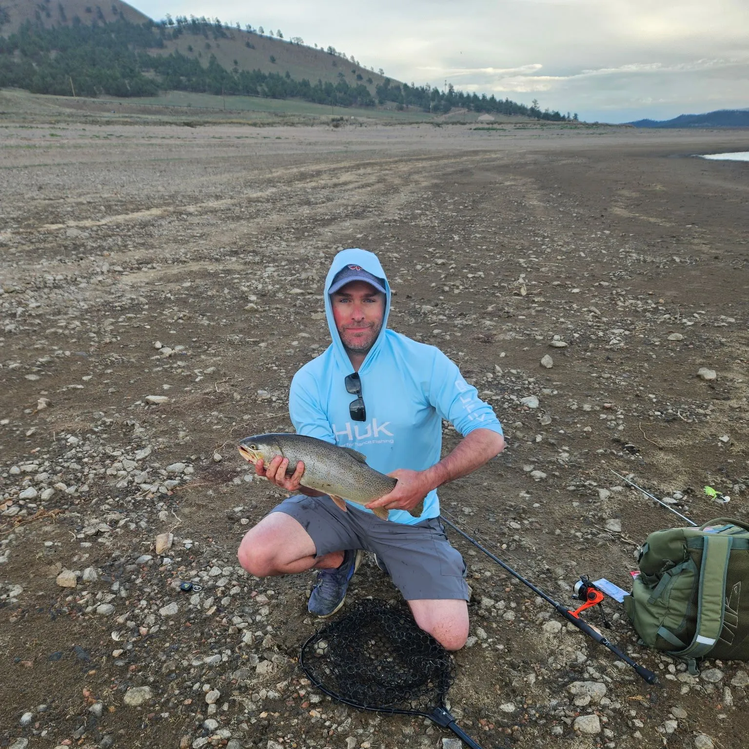 Rainbow trout caught on Fishbrain