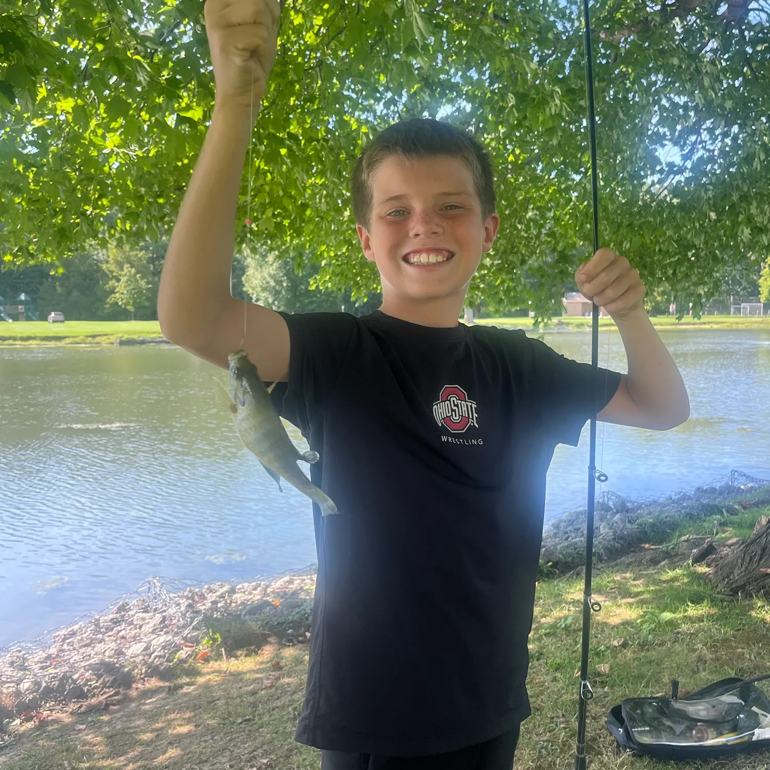 Bluegill caught on Fishbrain