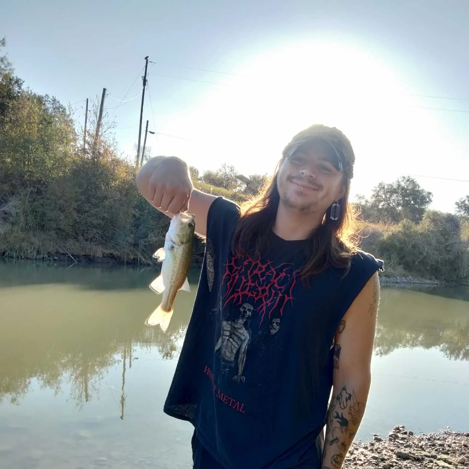 Spotted bass caught on Fishbrain