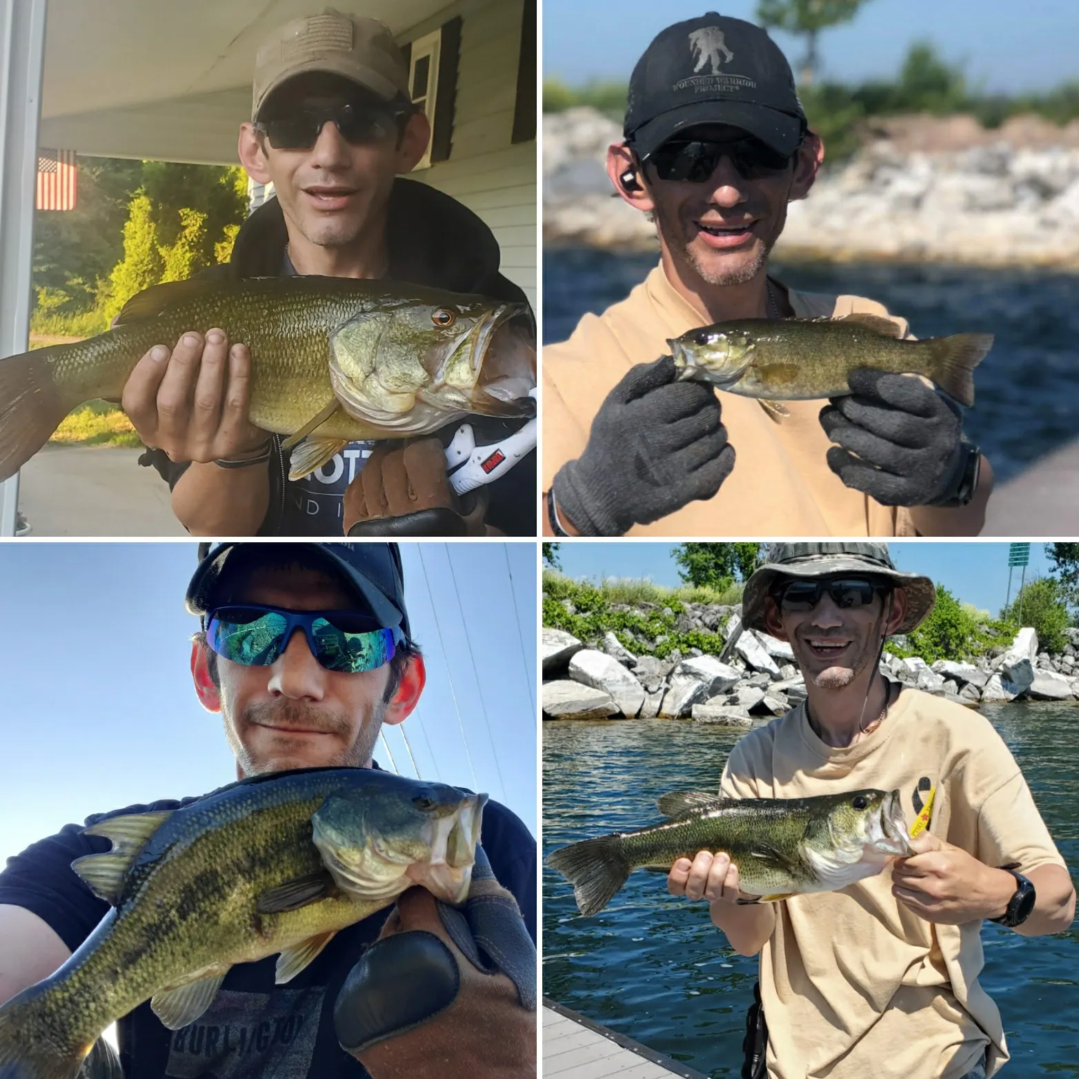 recently logged catches