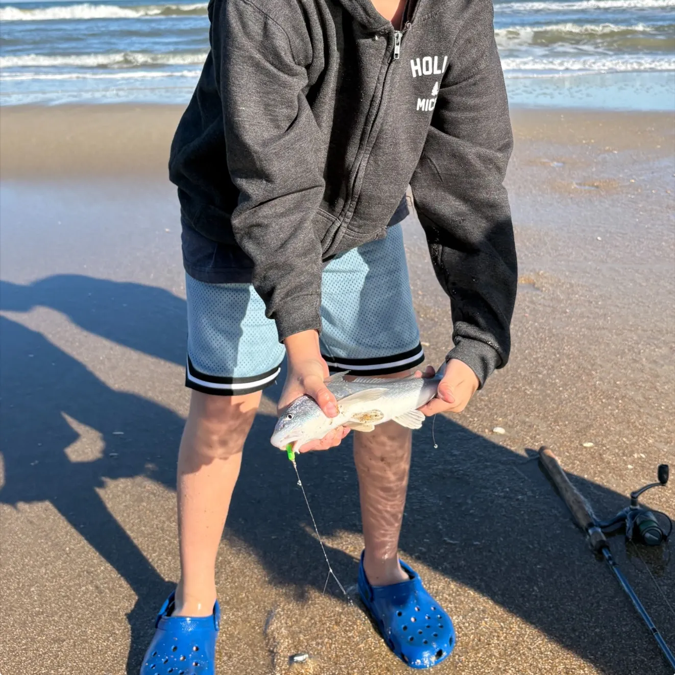 Gulf kingcroaker caught on Fishbrain