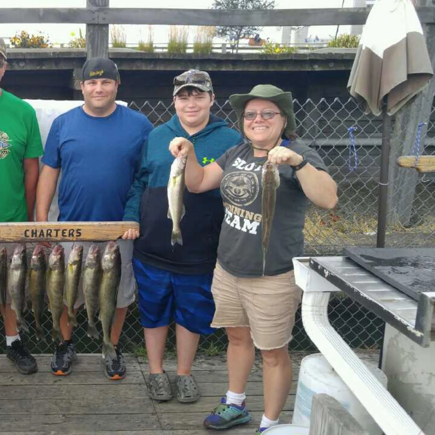 recently logged catches