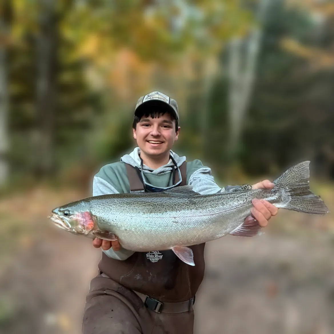 Steelhead caught on Fishbrain