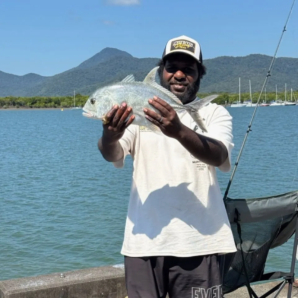 Giant trevally caught on Fishbrain