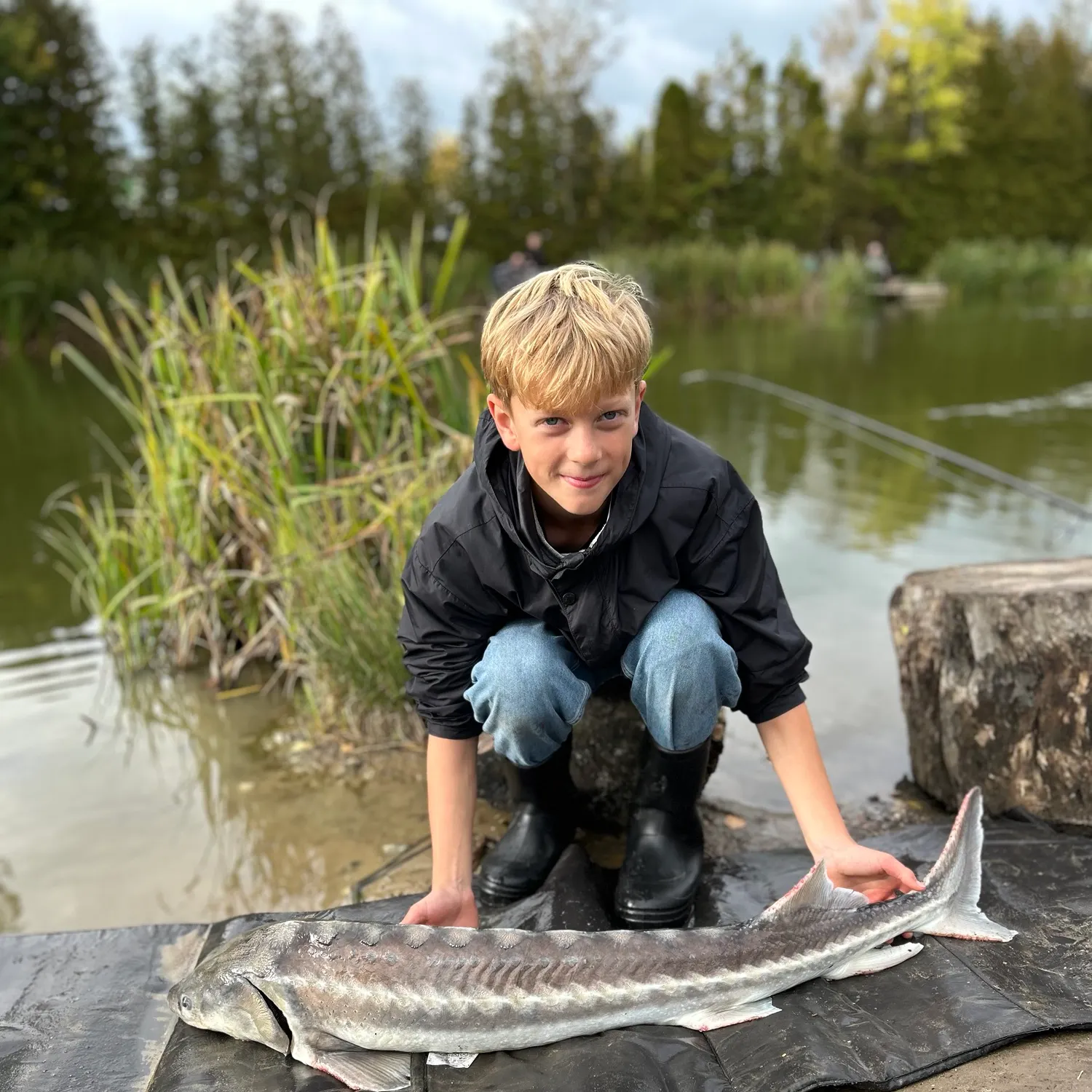 The most recent White sturgeon catches on Fishbrain