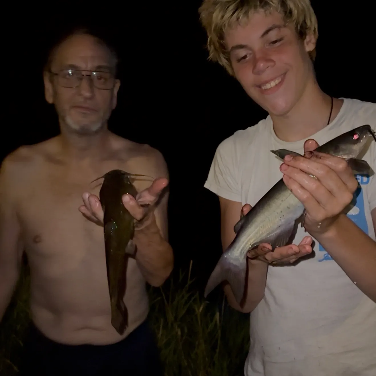 Channel catfish caught on Fishbrain
