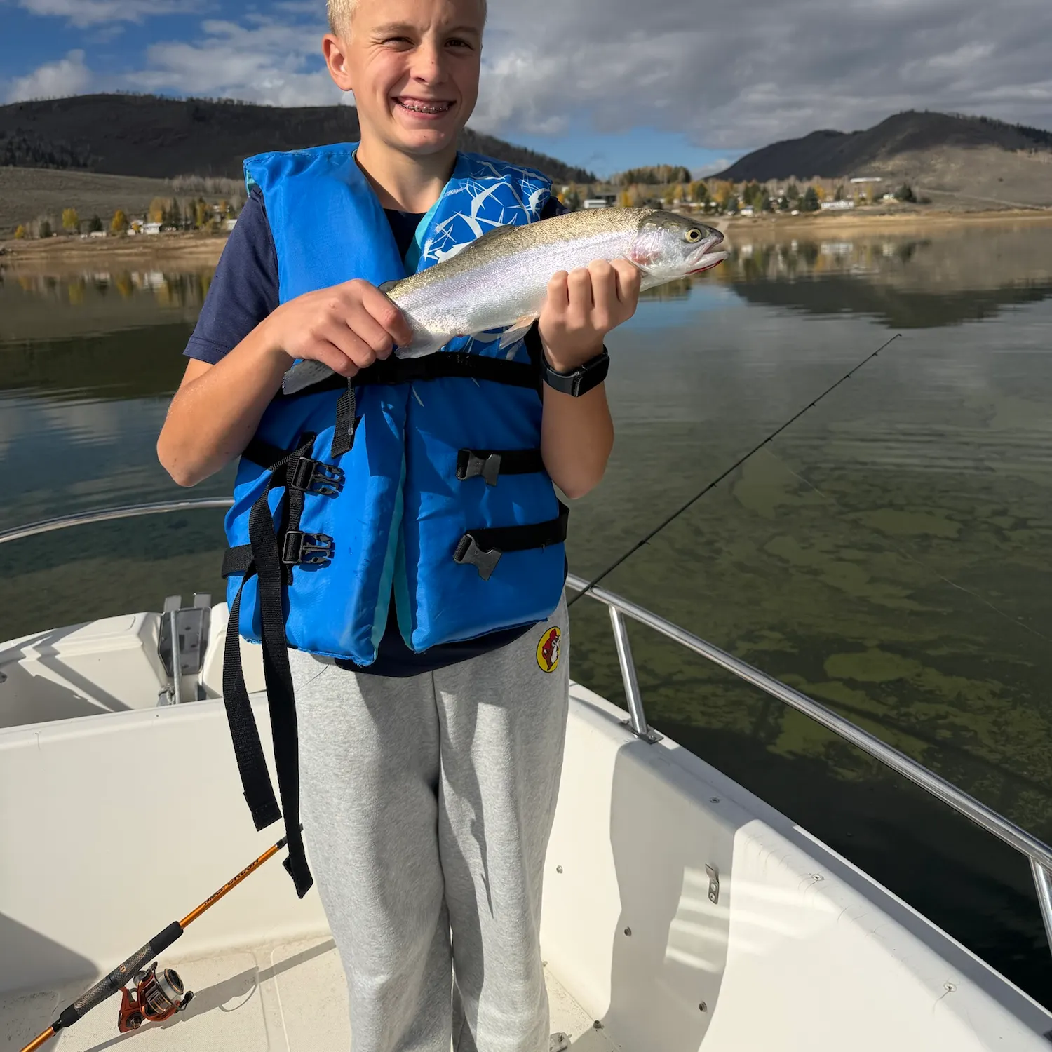 Rainbow trout caught on Fishbrain