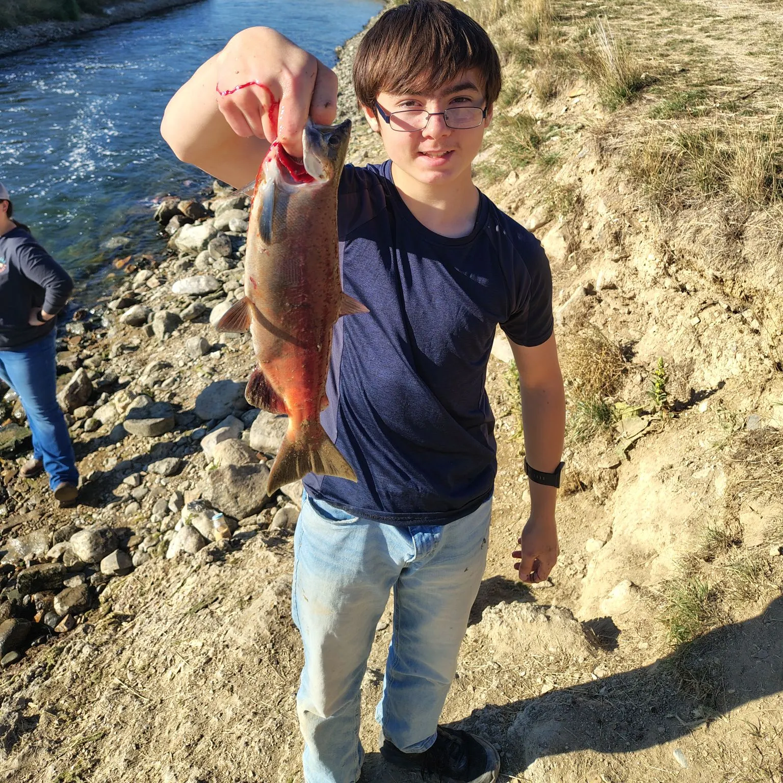 Kokanee salmon caught on Fishbrain