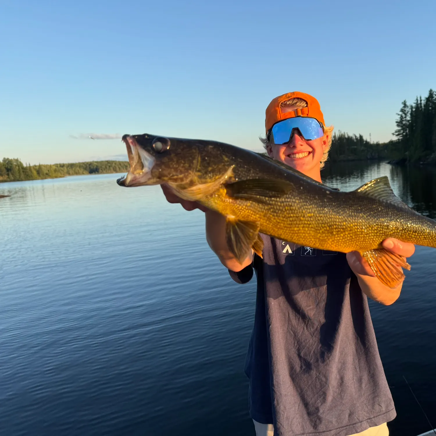 Walleye caught on Fishbrain