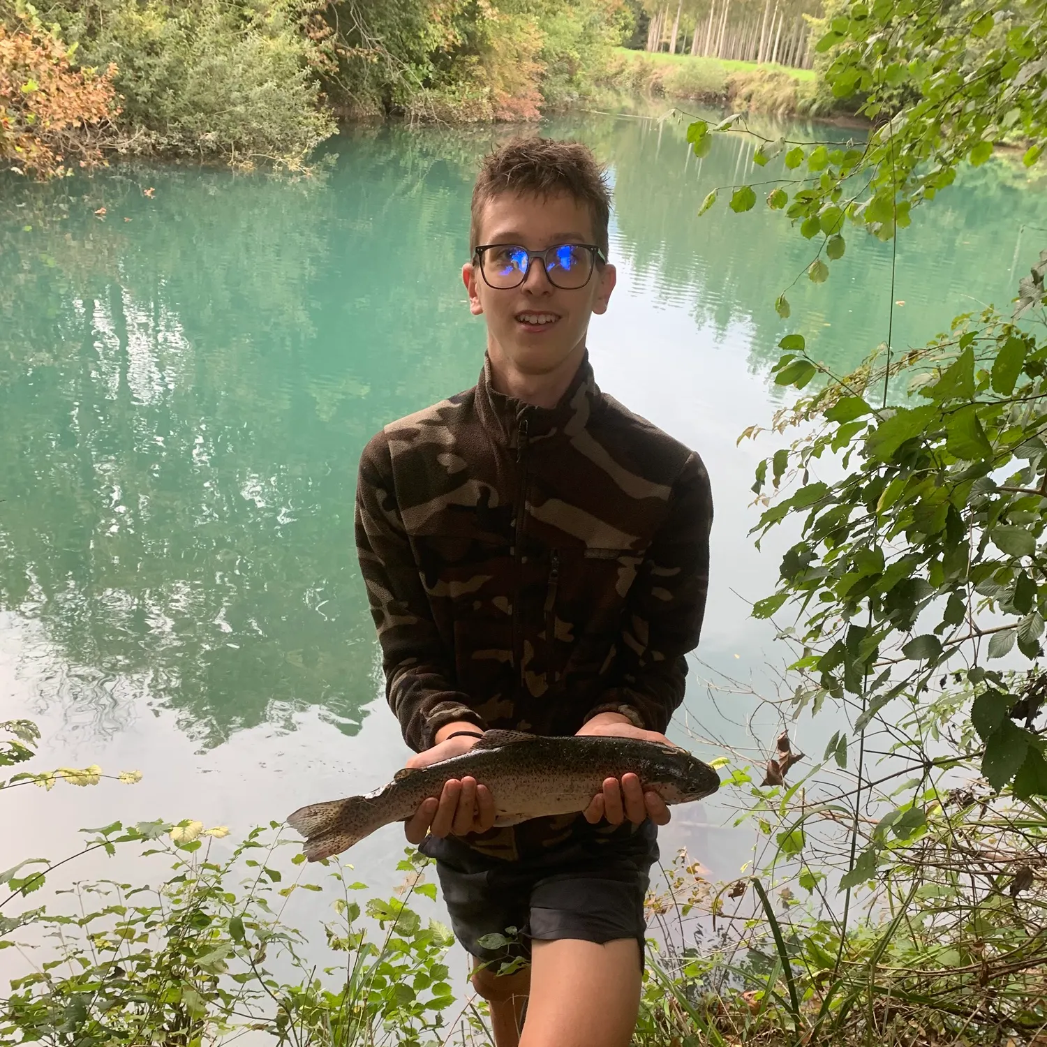 Rainbow trout caught on Fishbrain
