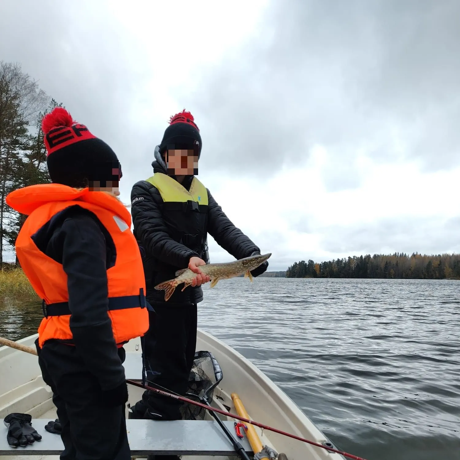 Northern pike caught on Fishbrain