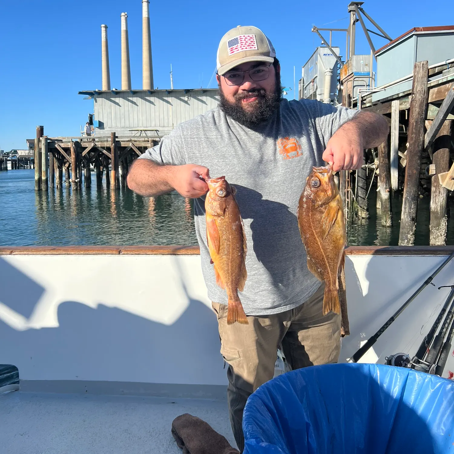 recently logged catches