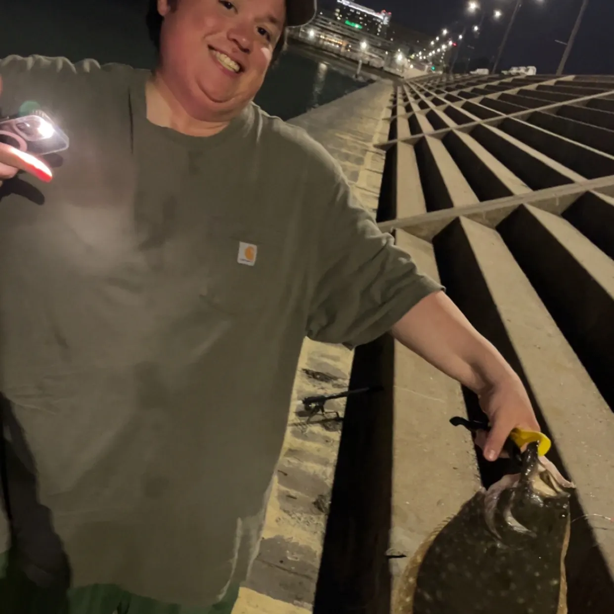 The most recent Southern flounder catches on Fishbrain