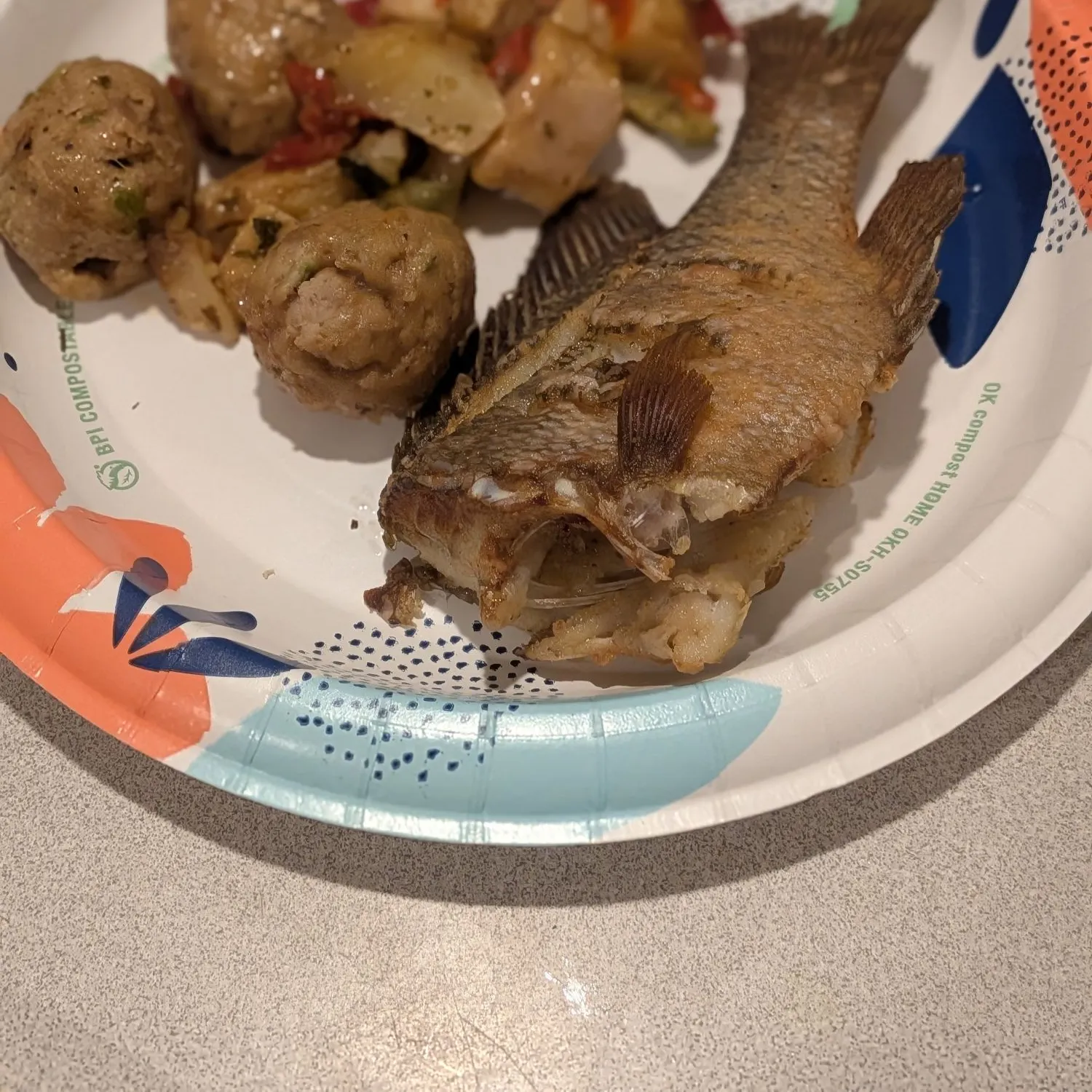 Bluegill caught on Fishbrain