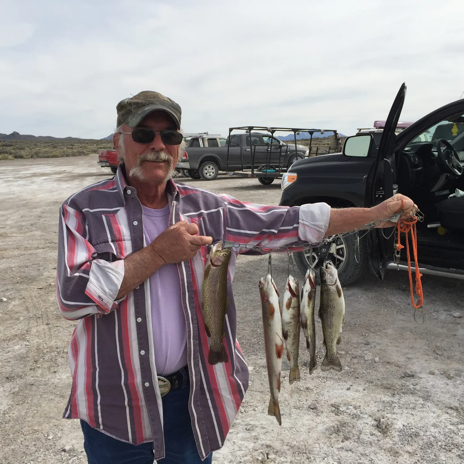 recently logged catches