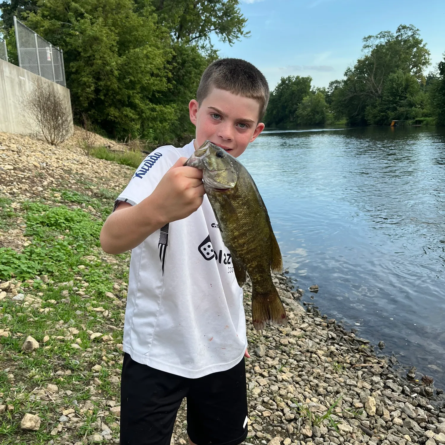 Smallmouth bass caught on Fishbrain