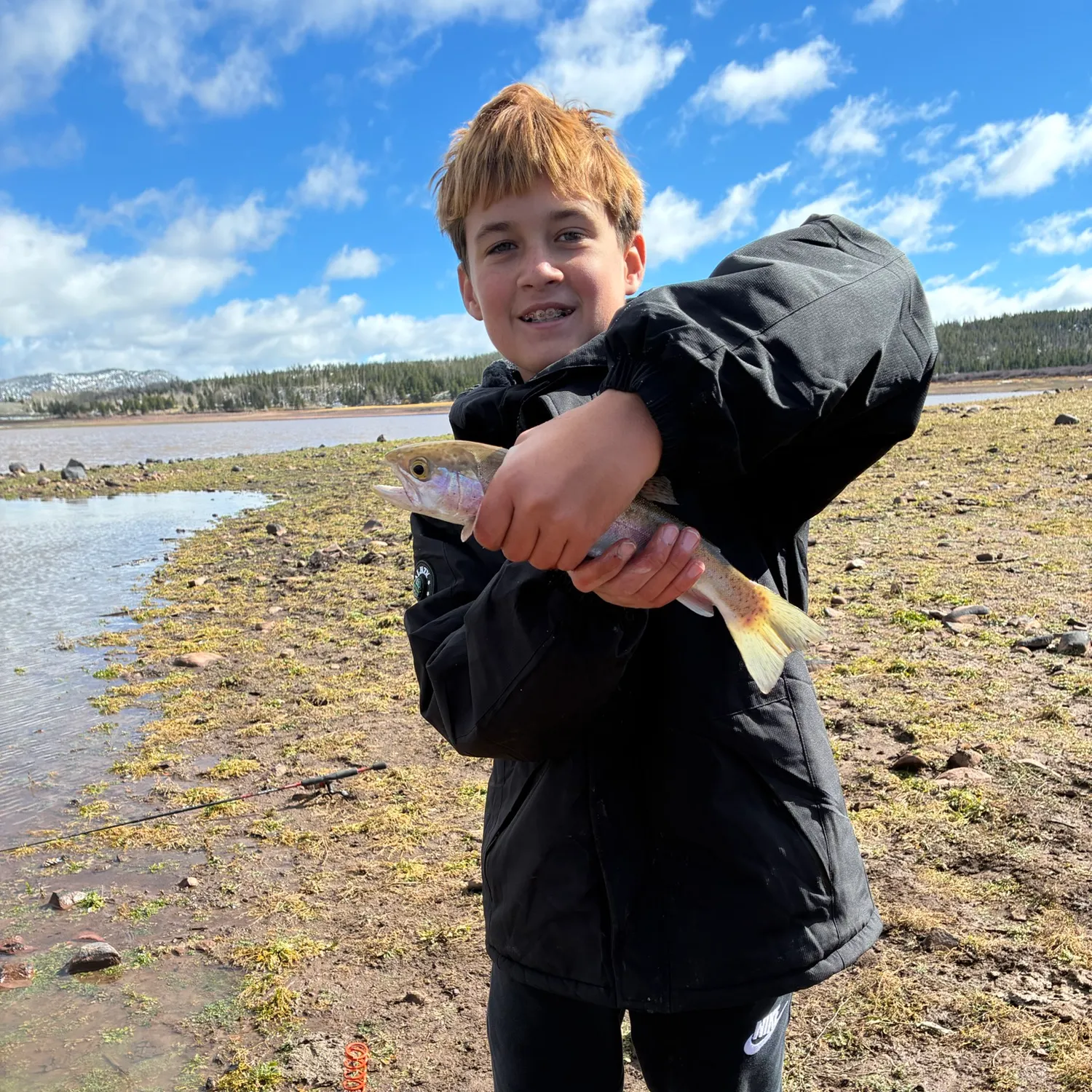 Rainbow trout caught on Fishbrain