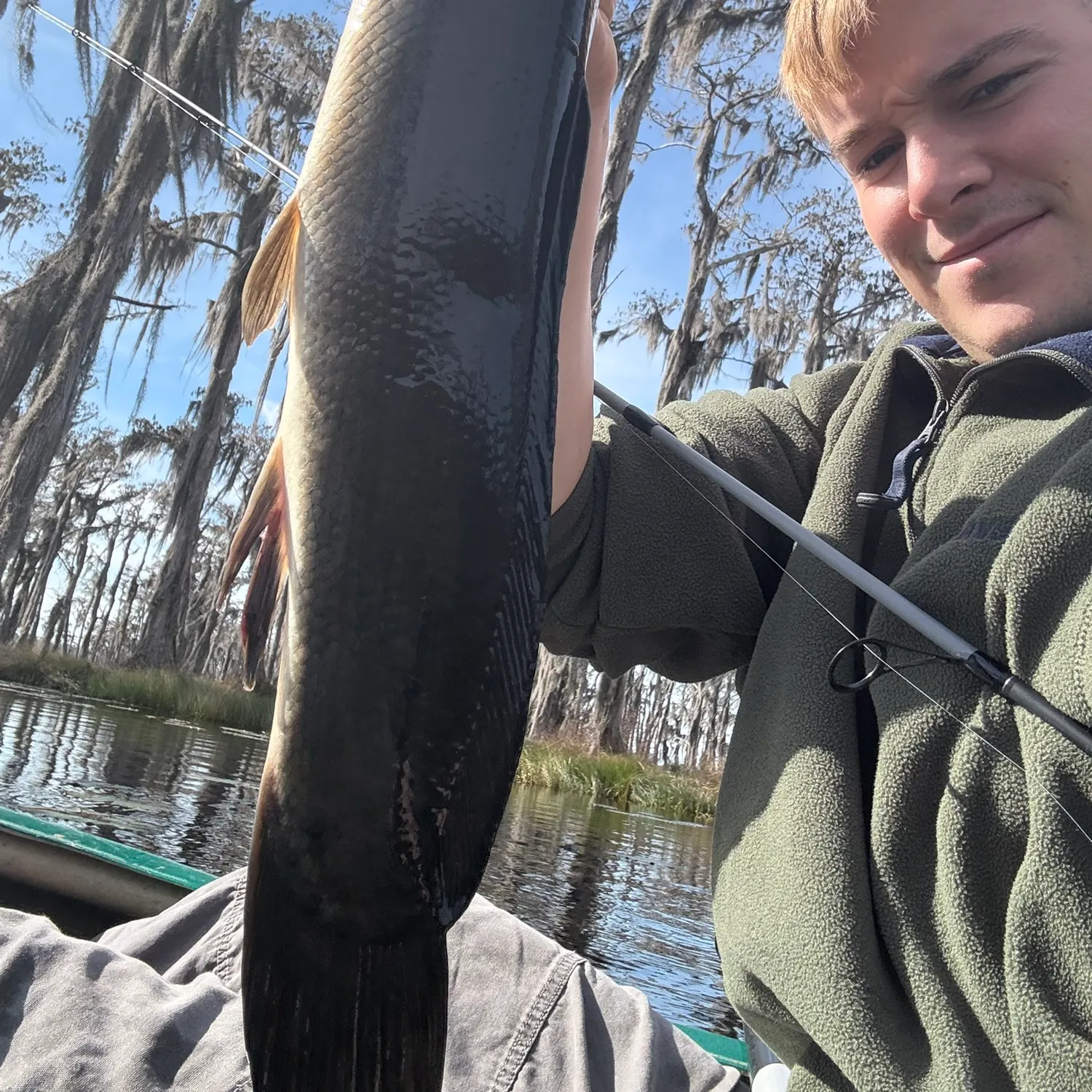 The most recent Eyetail bowfin catches on Fishbrain