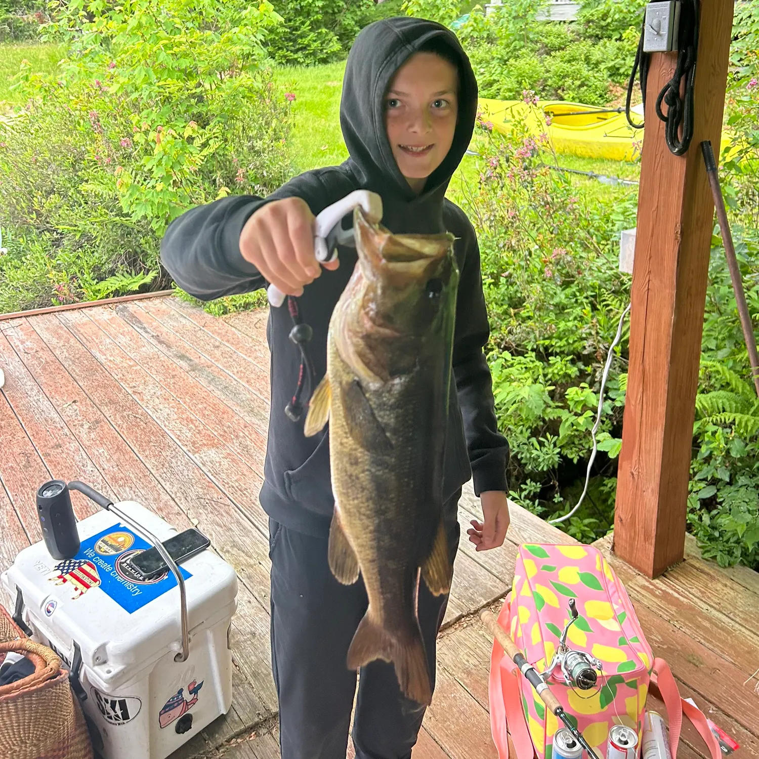 recently logged catches