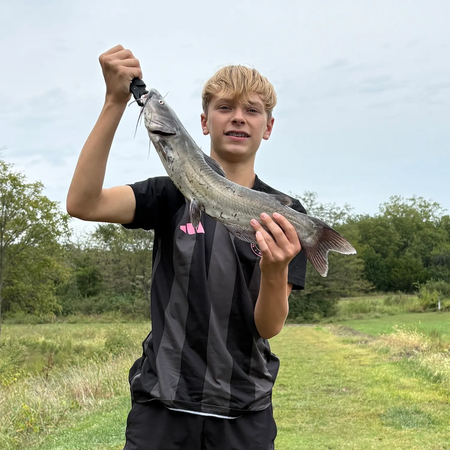 Channel catfish caught on Fishbrain