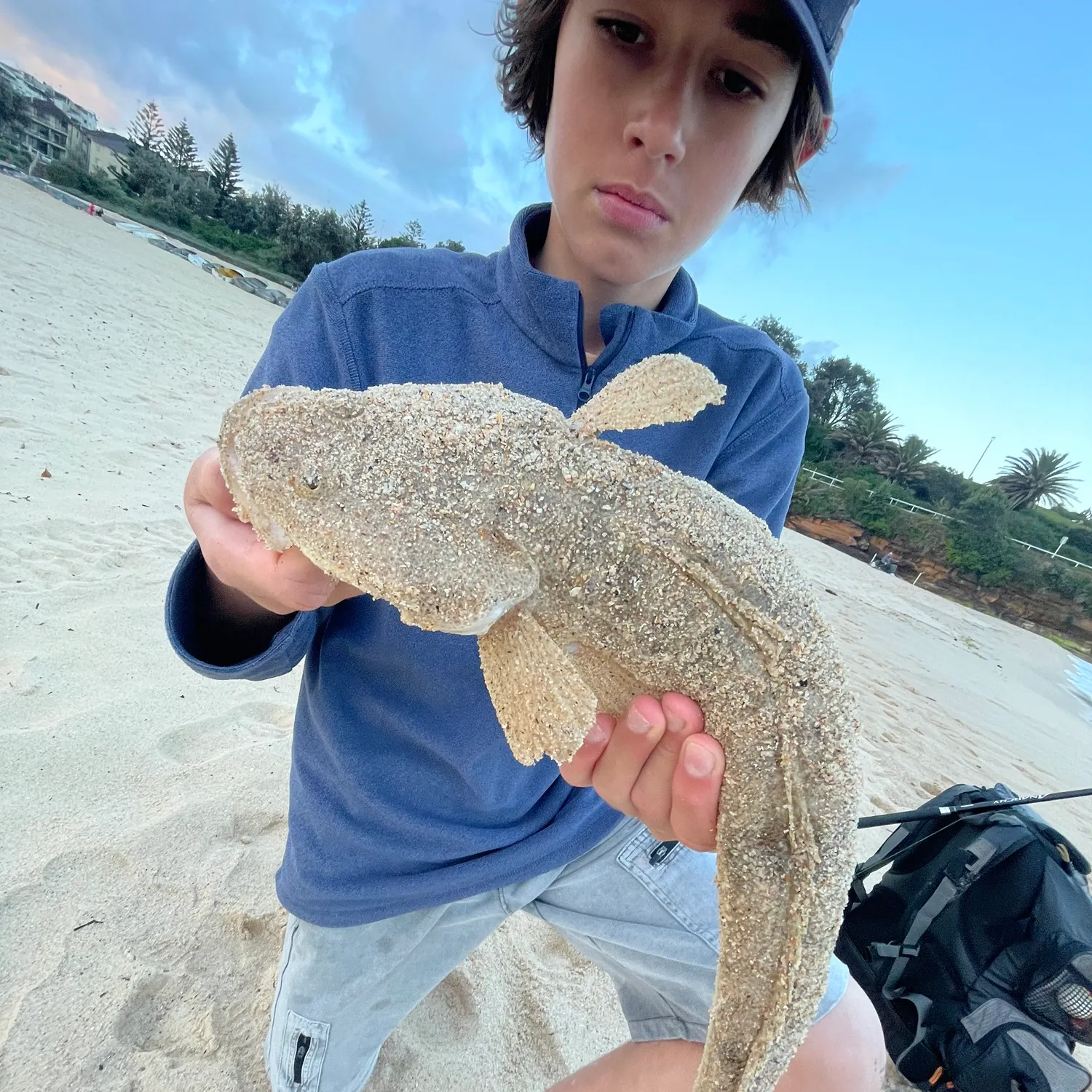 The most recent Blue-spotted flathead catches on Fishbrain