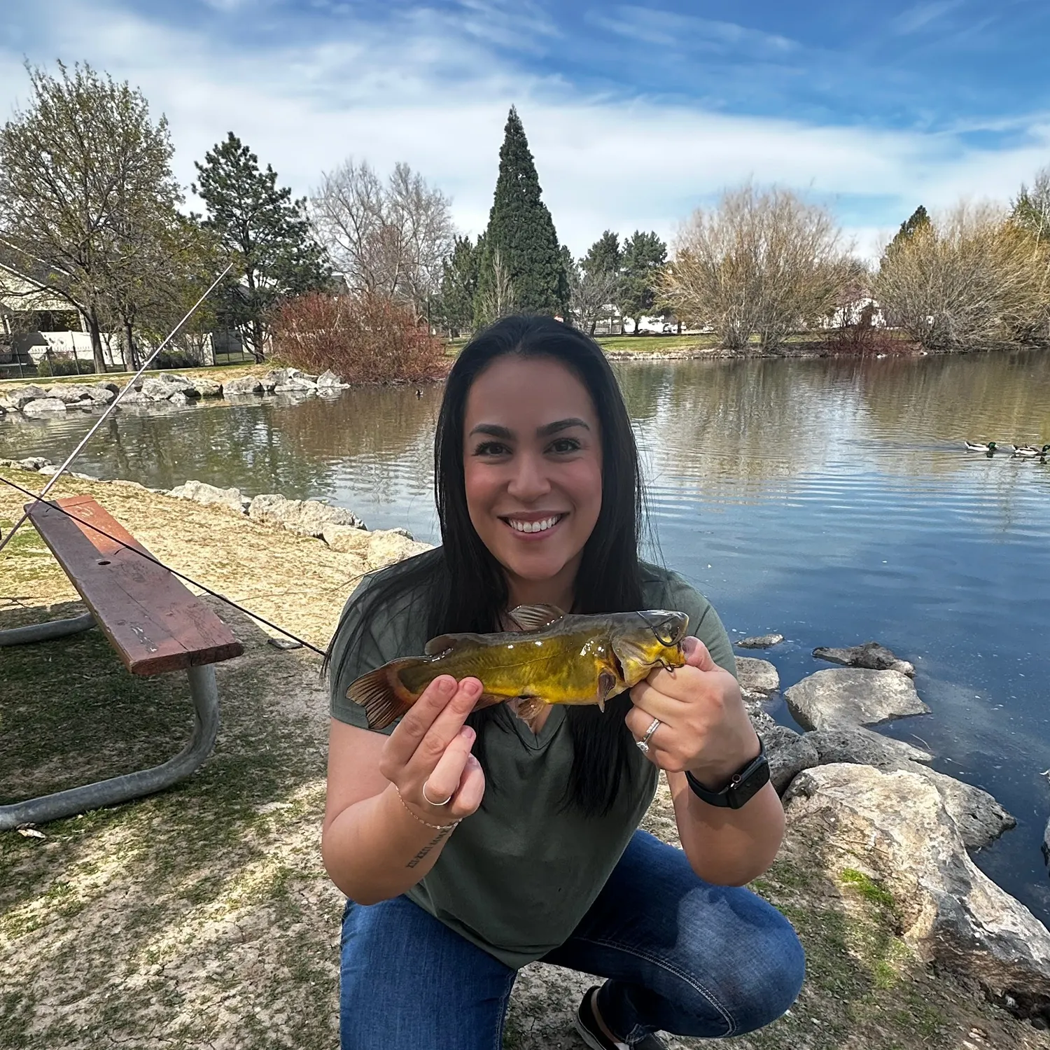 recently logged catches