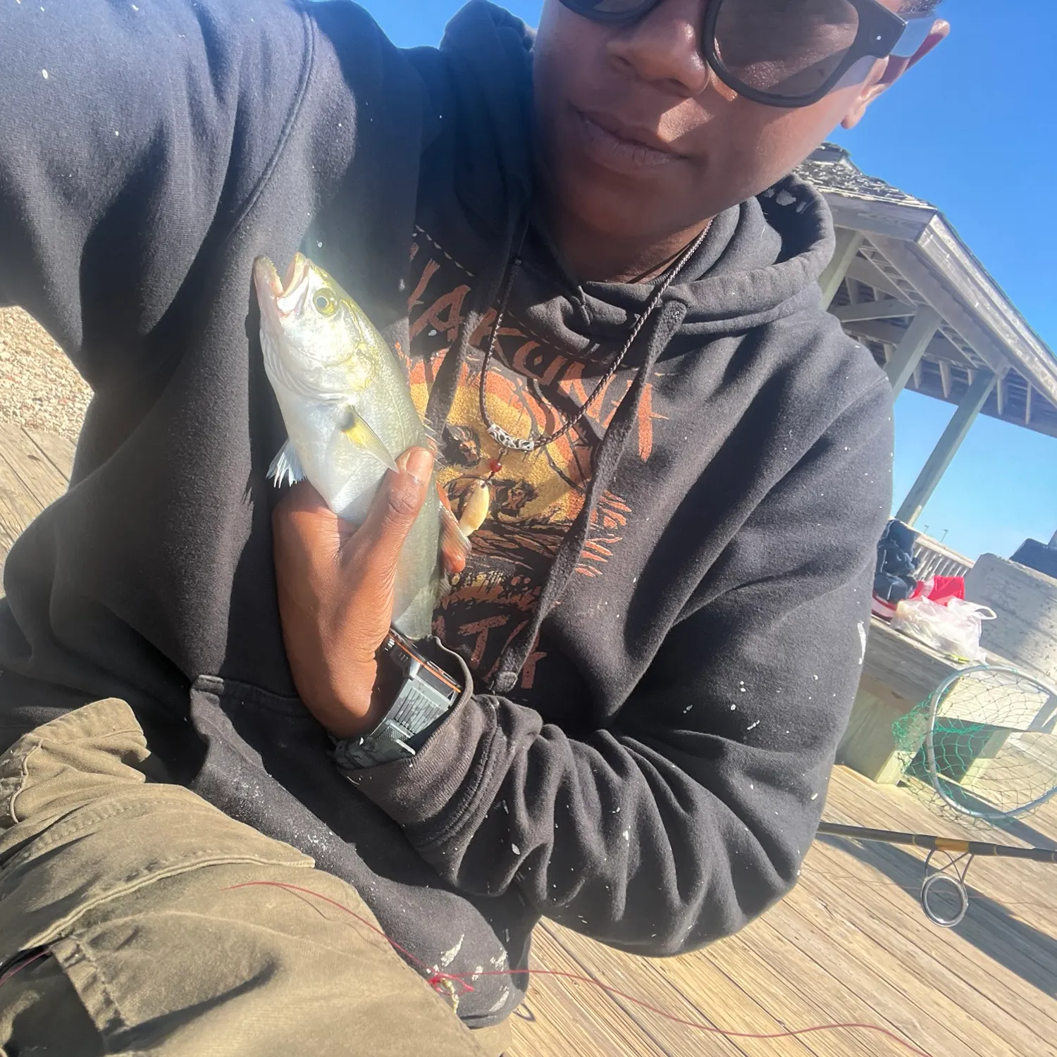 Bluefish caught on Fishbrain