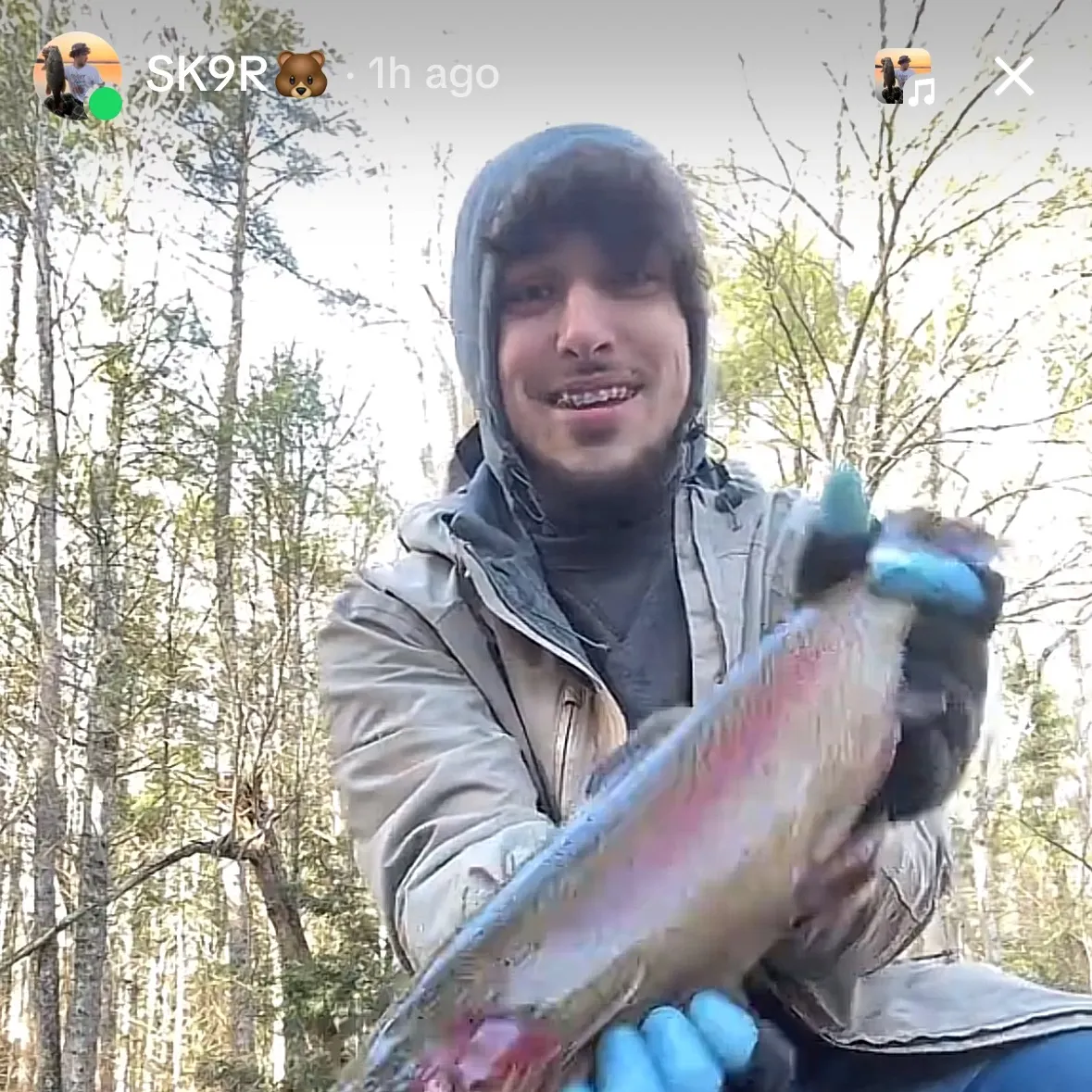 recently logged catches