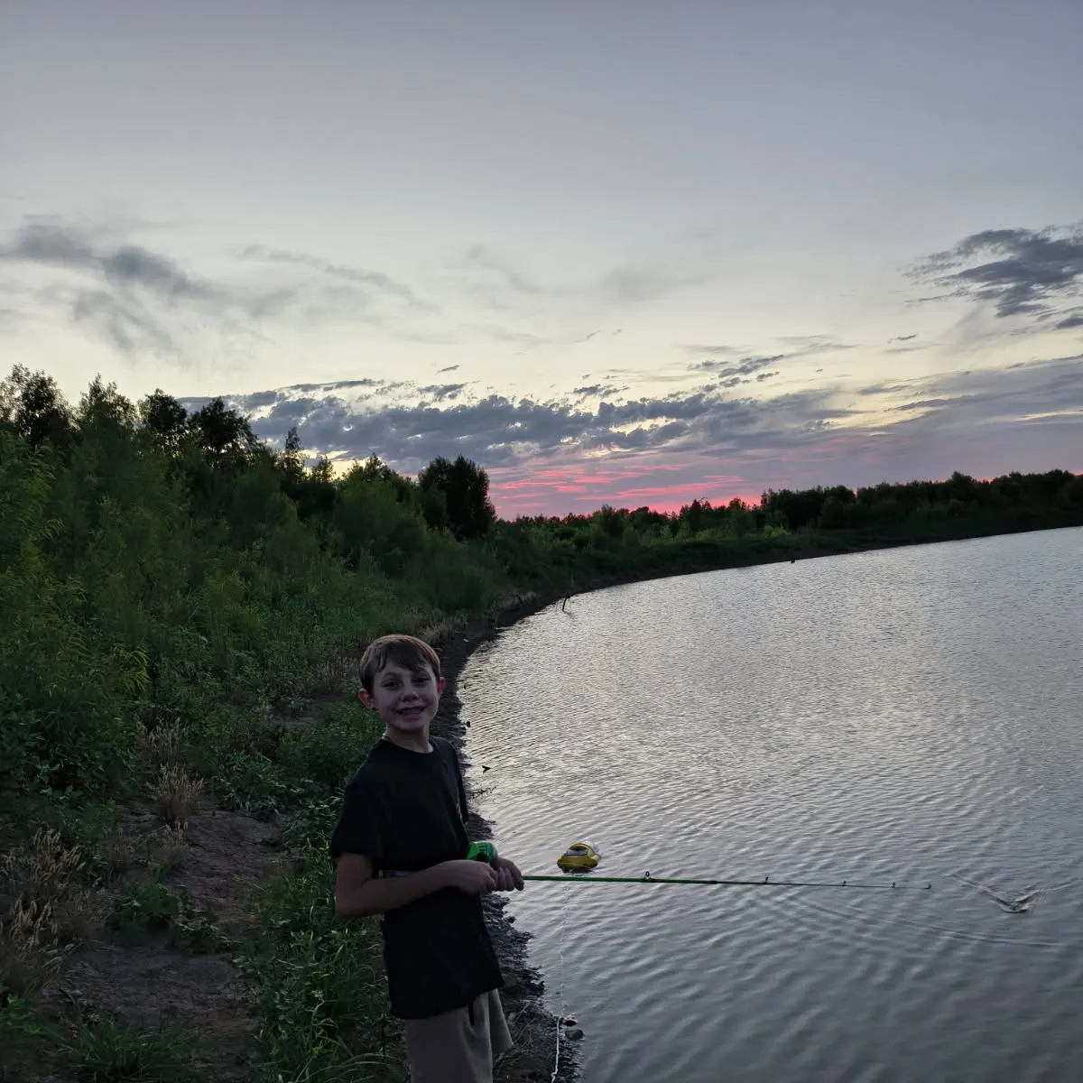Channel catfish caught on Fishbrain