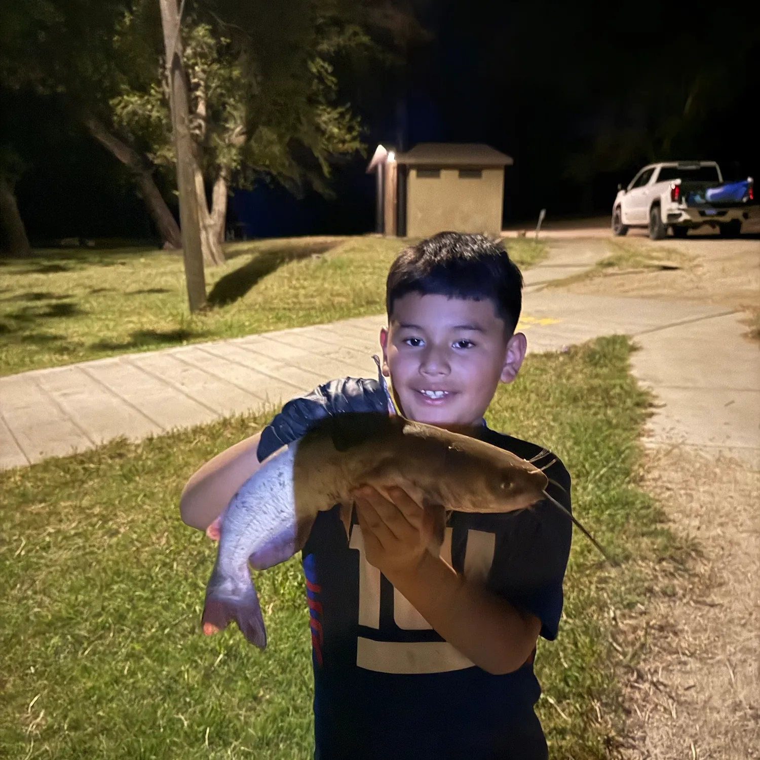 Channel catfish caught on Fishbrain