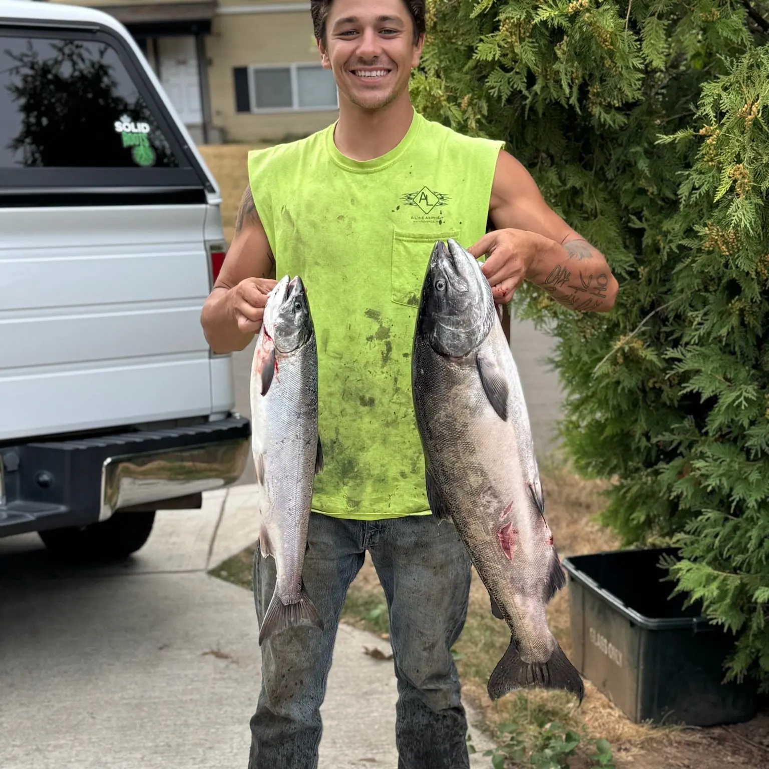 recently logged catches