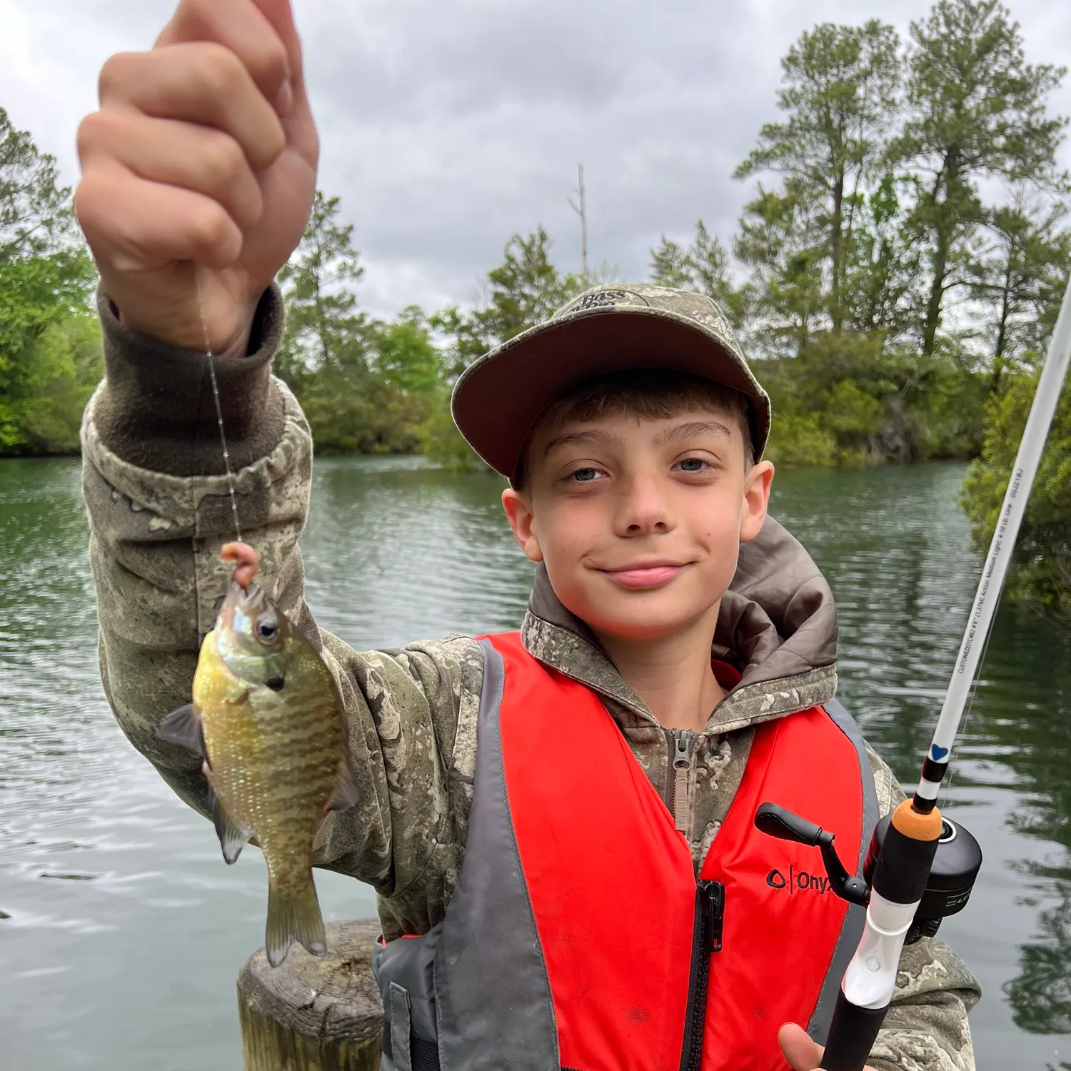 Bluegill caught on Fishbrain