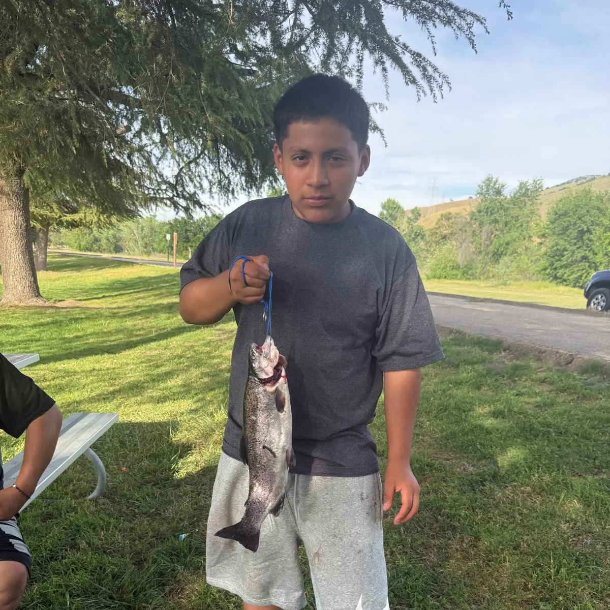 Rainbow trout caught on Fishbrain