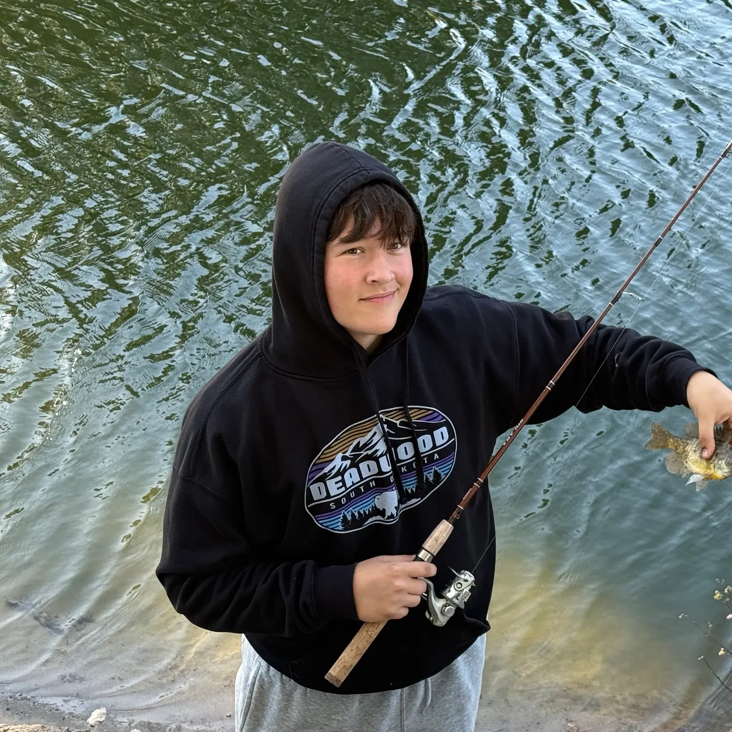 Bluegill caught on Fishbrain
