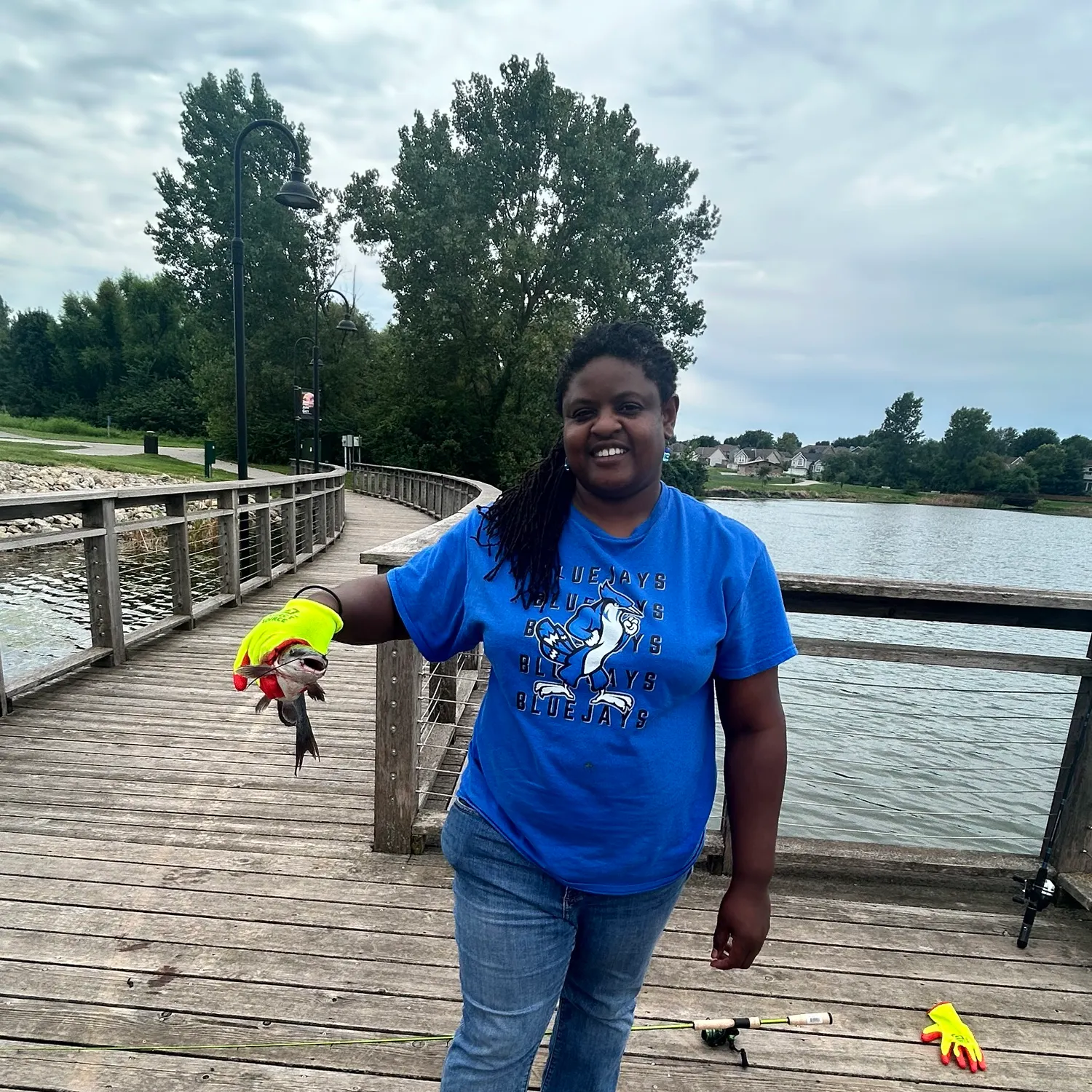 Channel catfish caught on Fishbrain