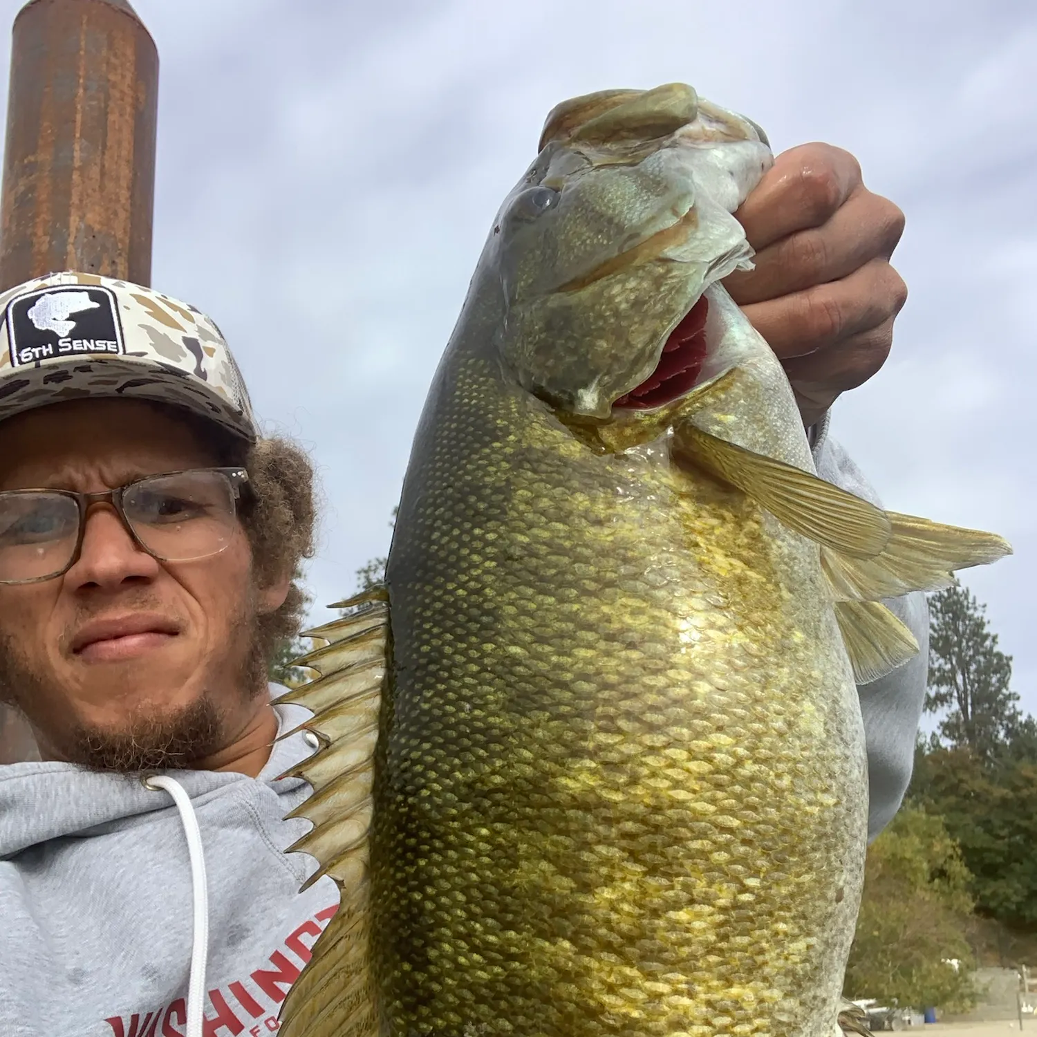 Smallmouth bass caught on Fishbrain