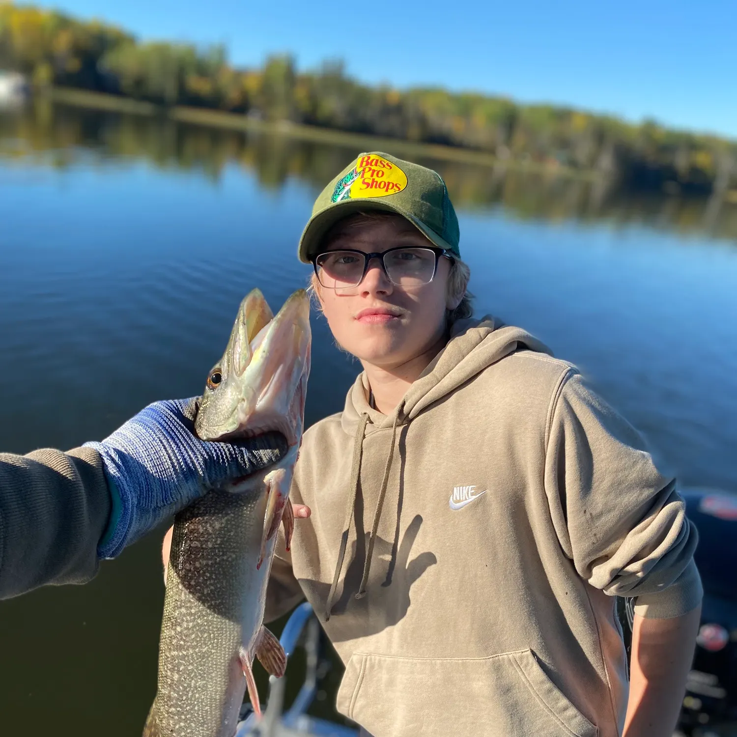 Northern pike caught on Fishbrain