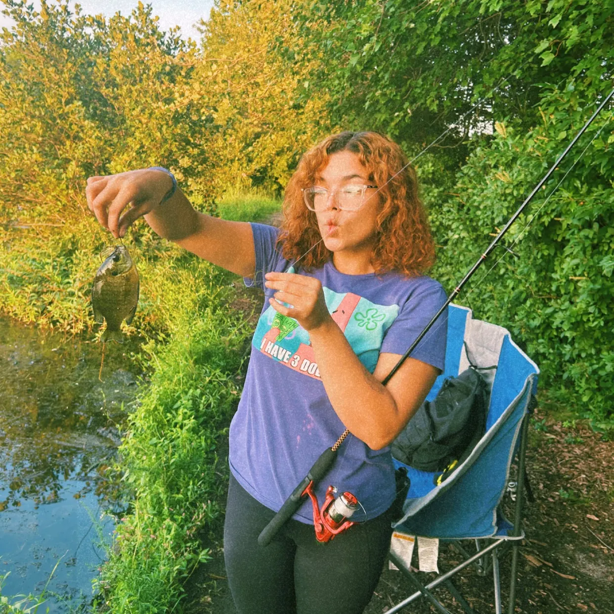 Bluegill caught on Fishbrain