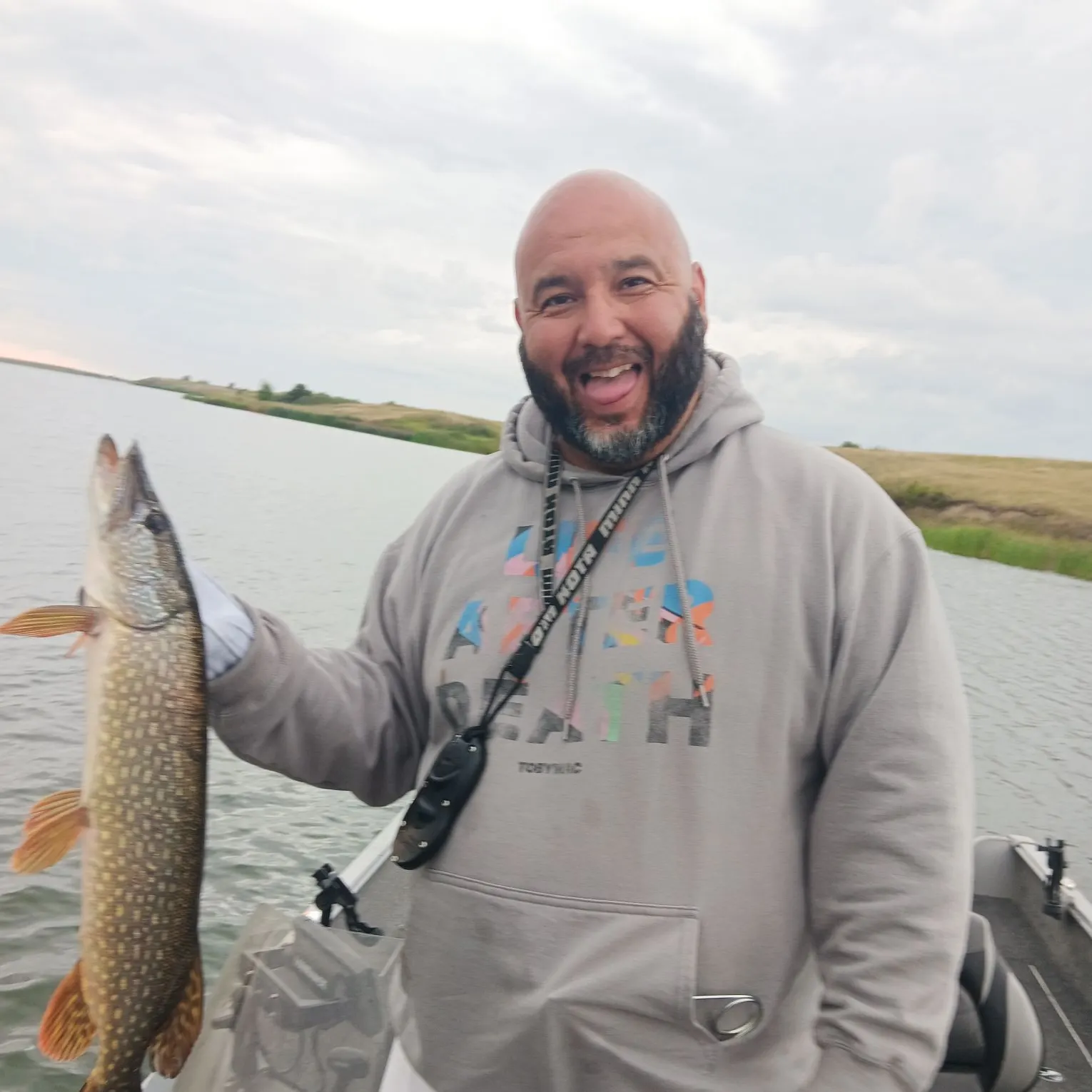 Northern pike caught on Fishbrain