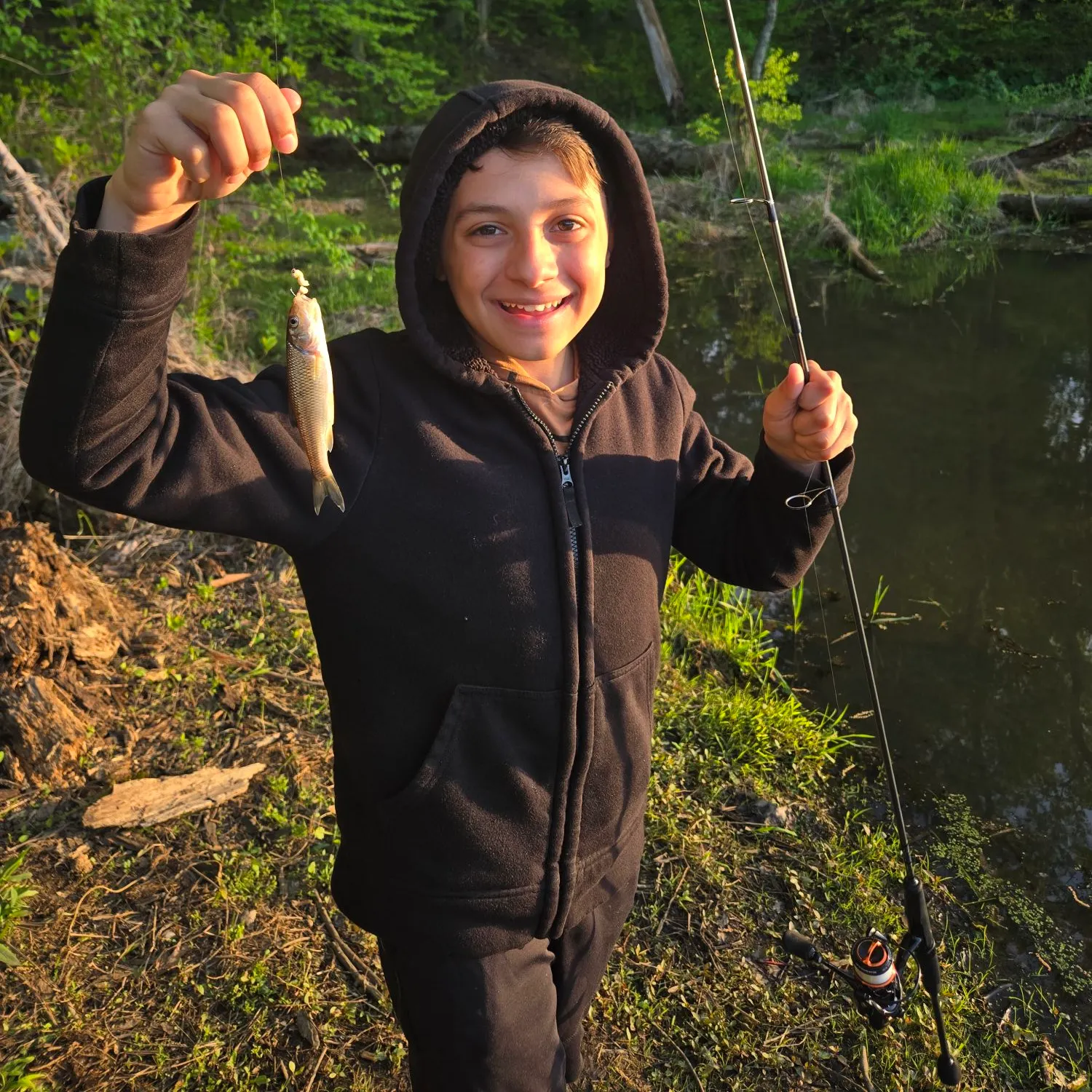 The most recent Creek chub catches on Fishbrain