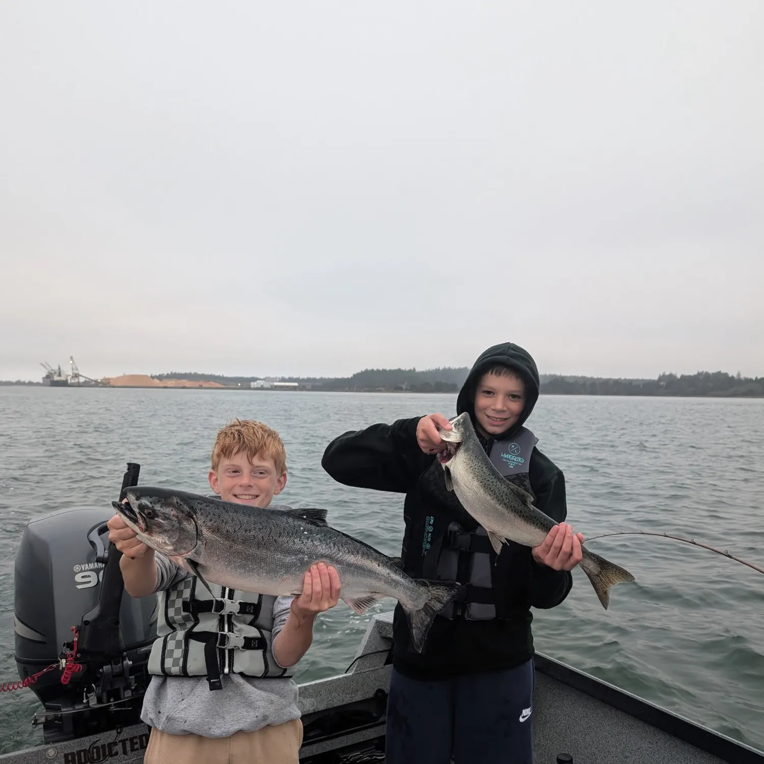 Chinook salmon caught on Fishbrain