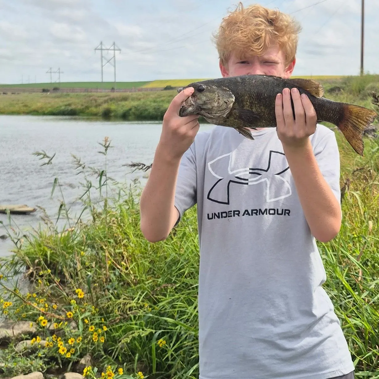 Smallmouth bass caught on Fishbrain